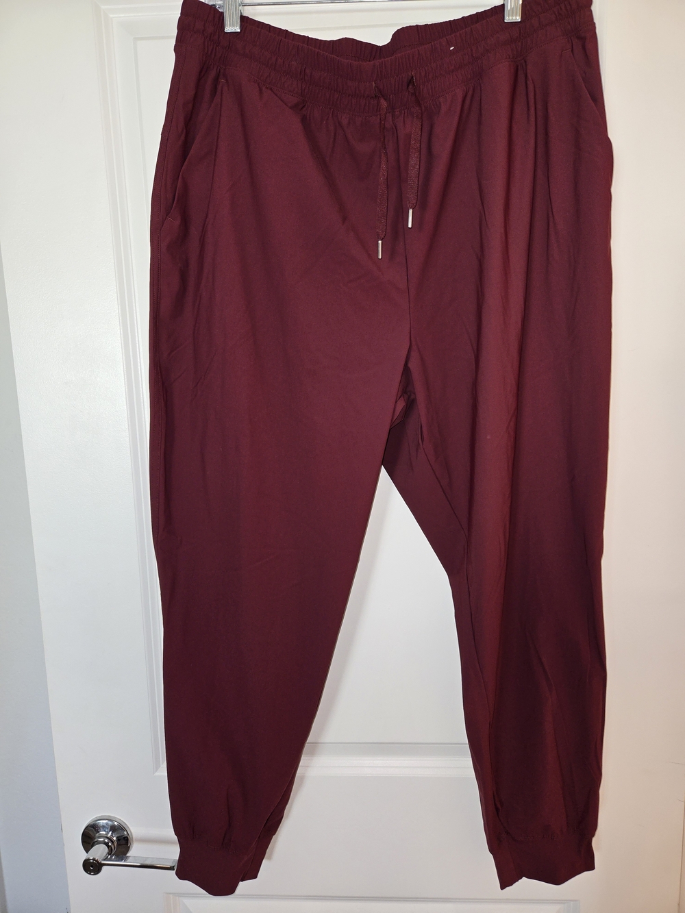 Old Navy Women's Drawstring Jogger Pants - Burgundy
